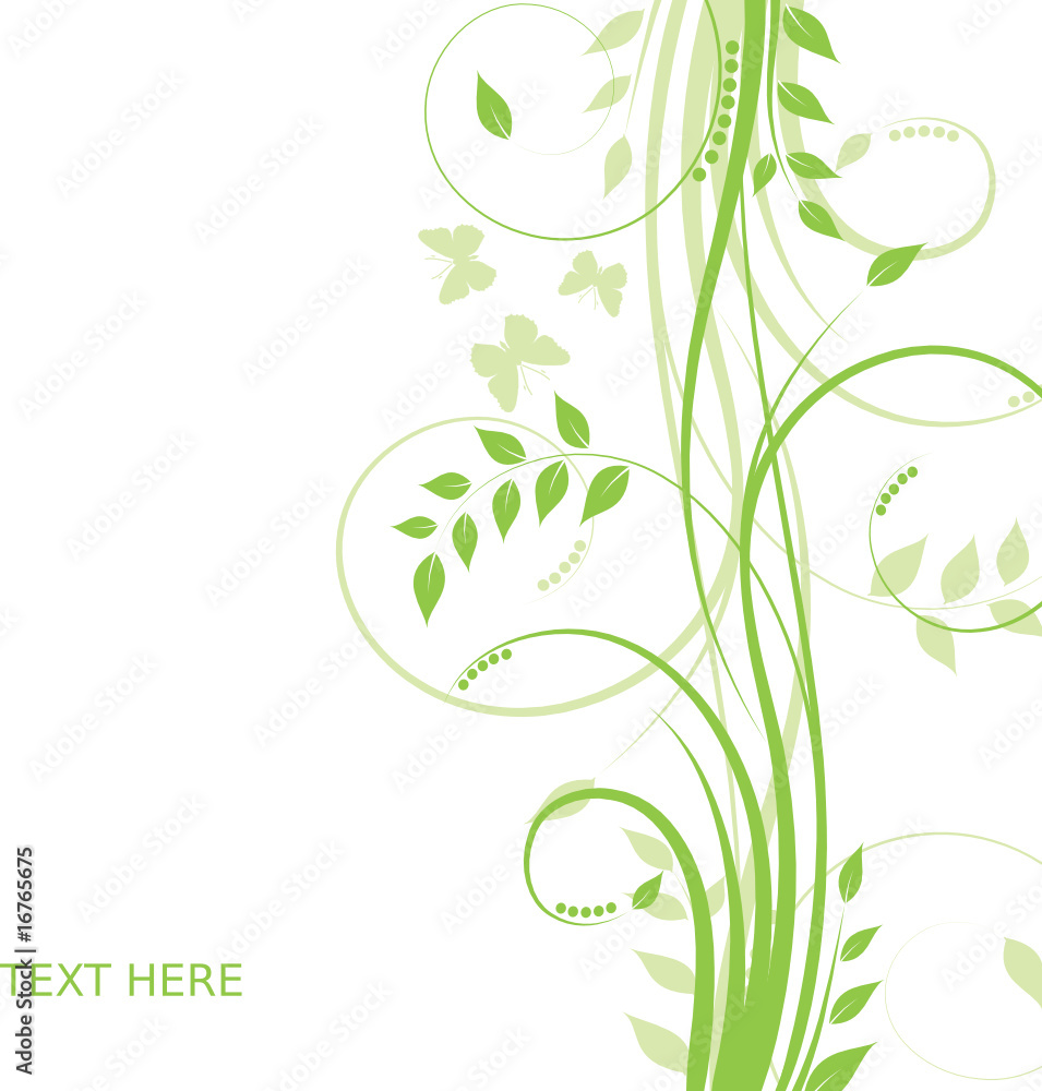 abstract floral background with place for your text abstract floral background with place for your text