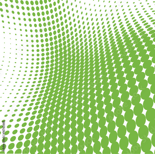 Green dots ecological background