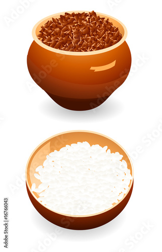 Buckwheat and rice