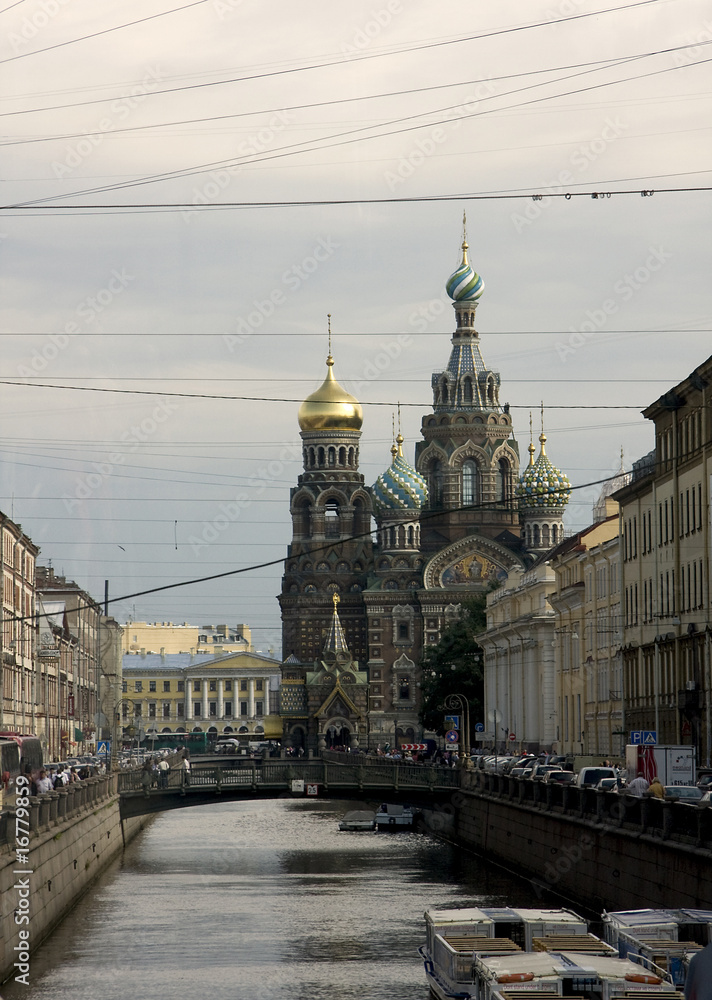 San Pietroburgo, Chiesa San Salvatore - Fiume Neva