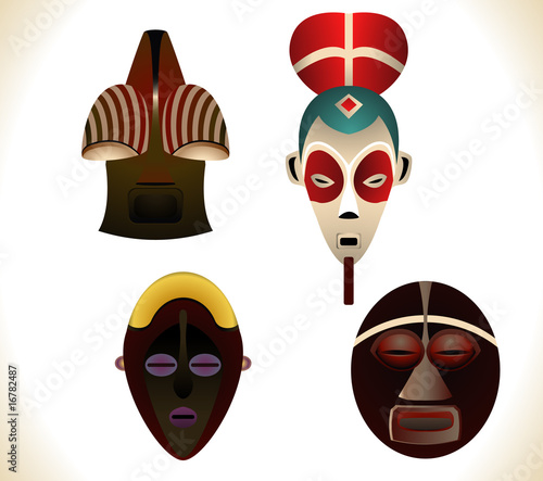 African masks