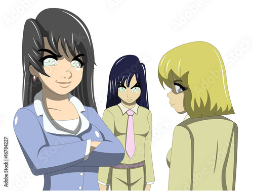 Confident Buiseness Manga Ladies