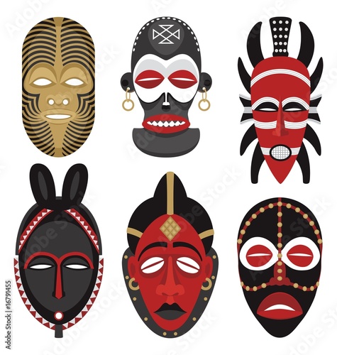 AFRICAN MASKS 2