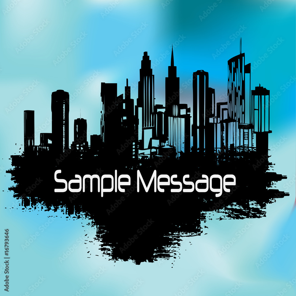 Fototapeta premium City Skyline