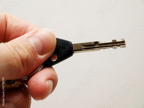 Holding a key