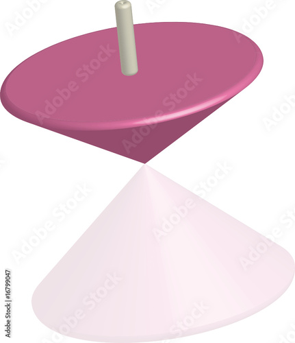 toupies rose
