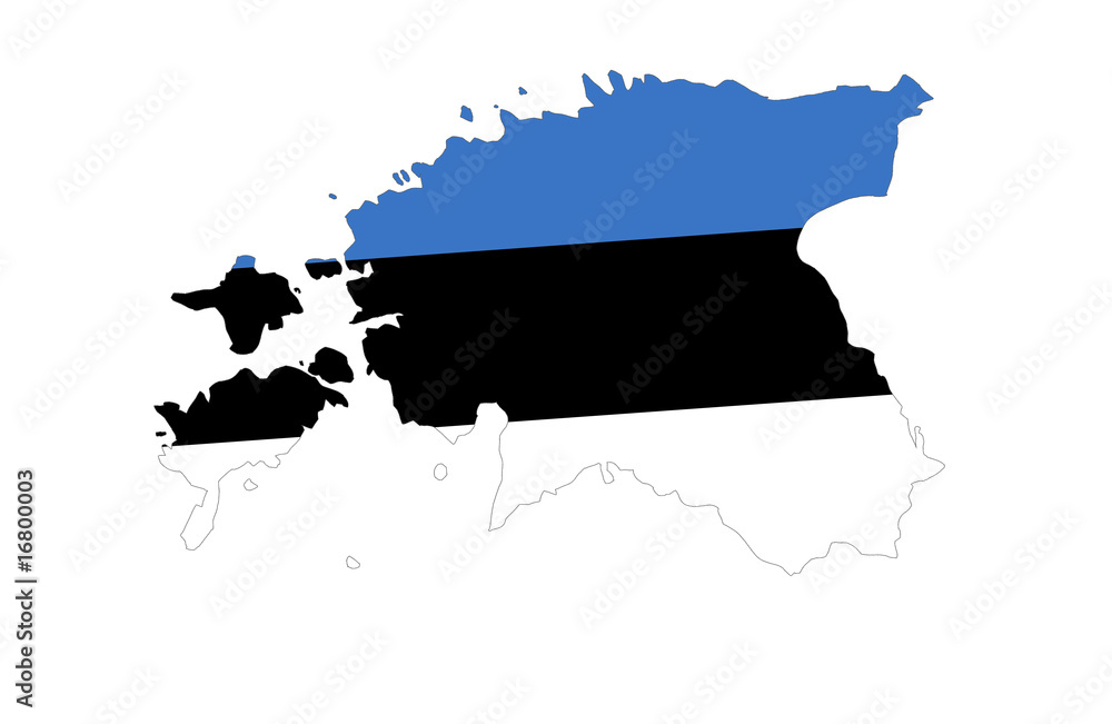 Obraz na plátně Republic of Estonia