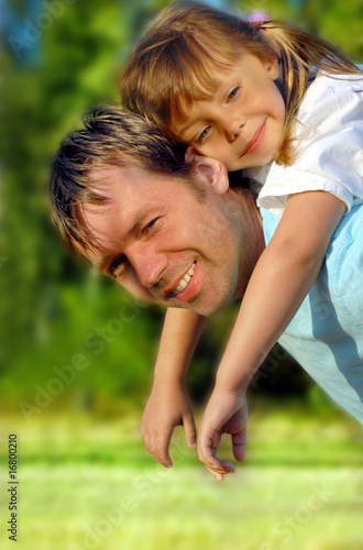 Father and daughter