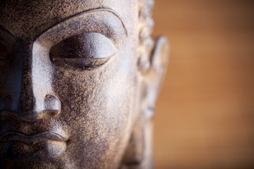 Sierkussen Badkamer Boeddhabeeld in serene zen sfeer  © Beboy