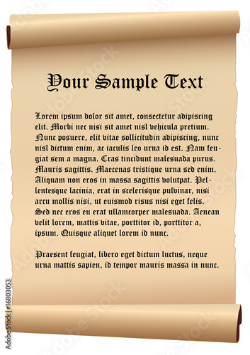 old paper vector