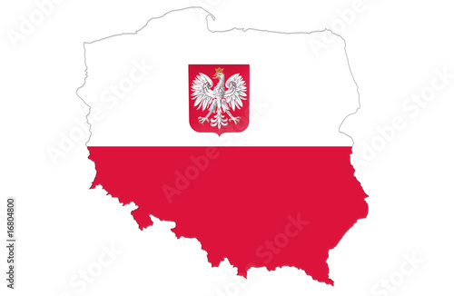 Republic of Poland flag