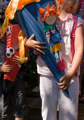 Einschulung, Schultüte, Schulbeginn
