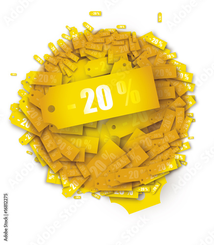 Promotions - soldes - réductions - boule de noël