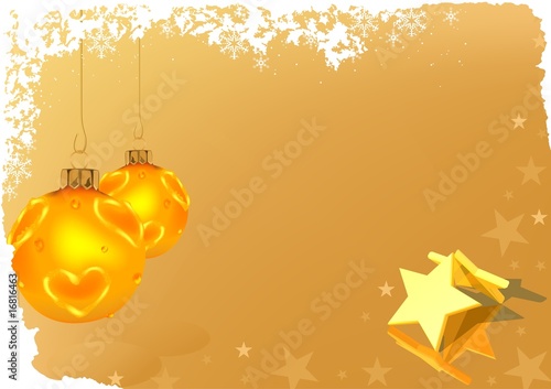 Golden Christmas Greeting C...