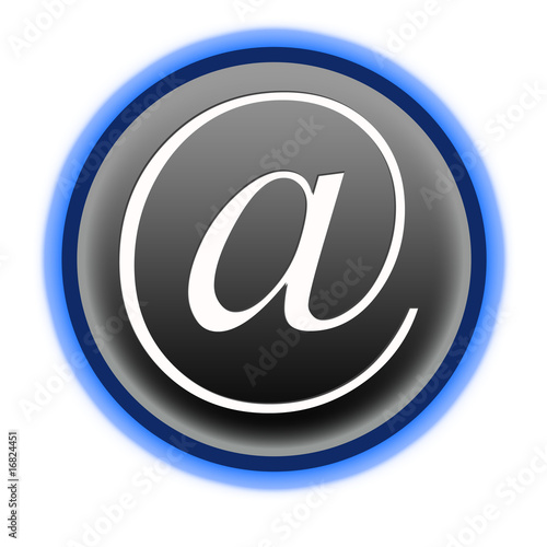 Rundes Email Symbol