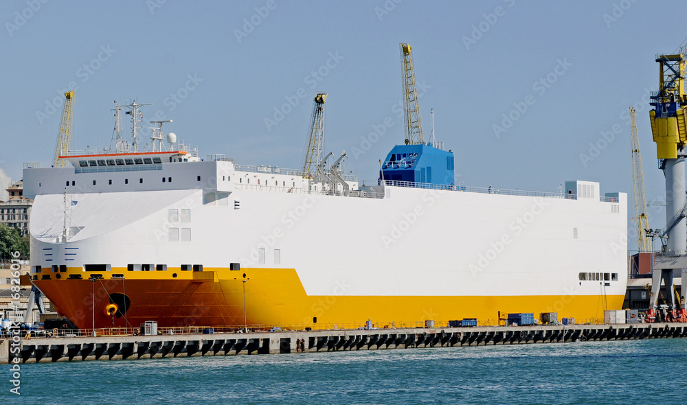 Fototapeta premium ferry cargo ship