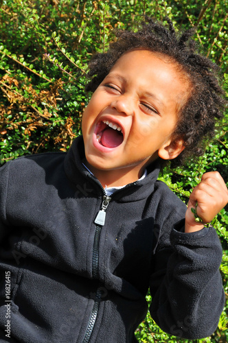 Fotografie enfant criant