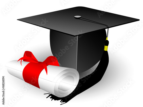 cap and diploma