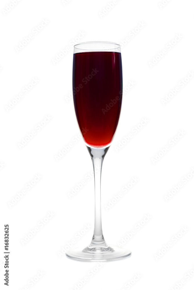 Red cocktail