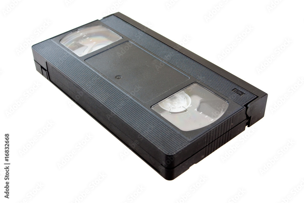 VHS video cassette