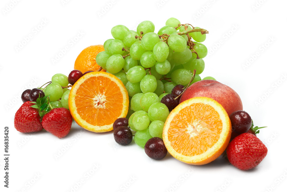 Still-life of fresh fruit Still-life of fresh fruit