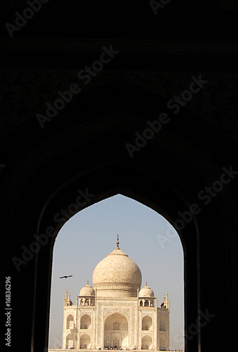 Frist view of Taj Mahal from entrance