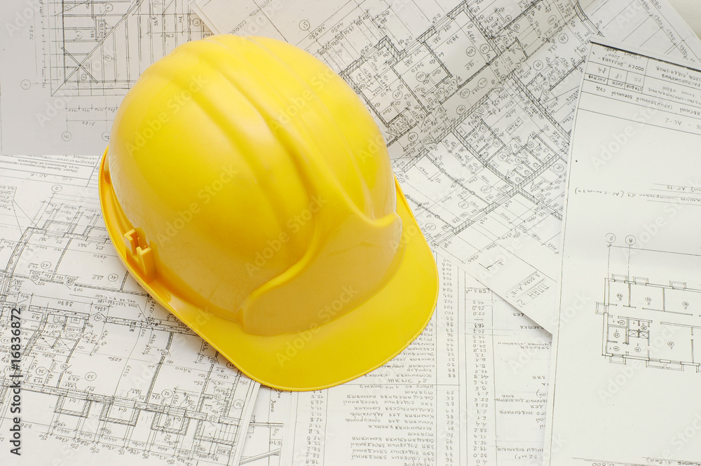Yellow helmet on the house project Yellow helmet on the house project