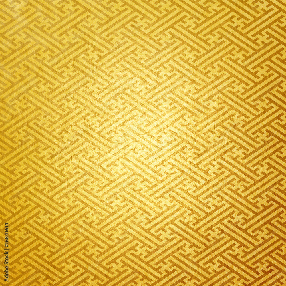 和風の金箔の背景 和風の金箔の背景