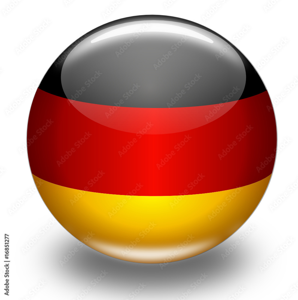 Kugel Deutschlandfahne