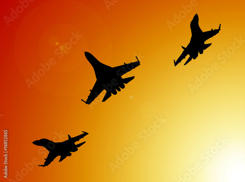 Jet fighters