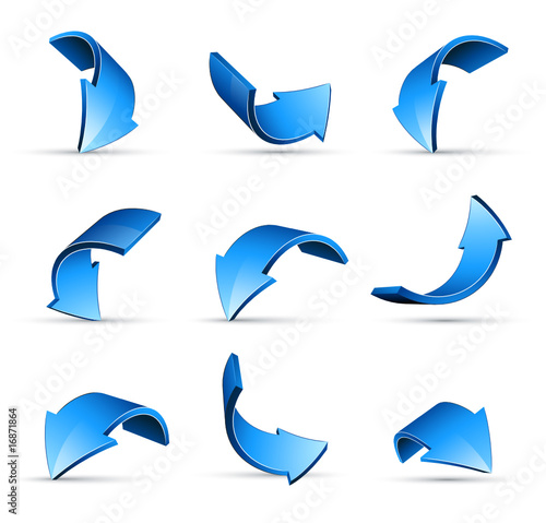 Flèches 3D