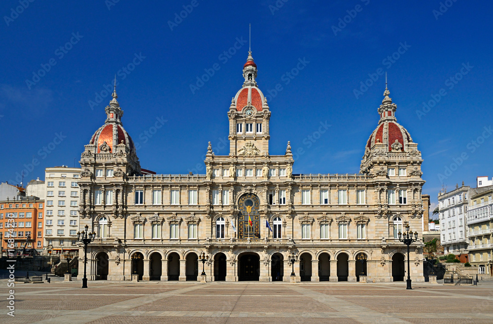Ayuntamiento de La Coruña (Galicia-Spain)