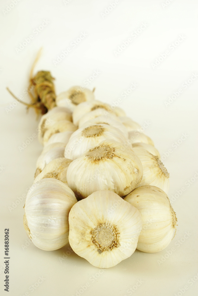 Organic garlic string Organic garlic string