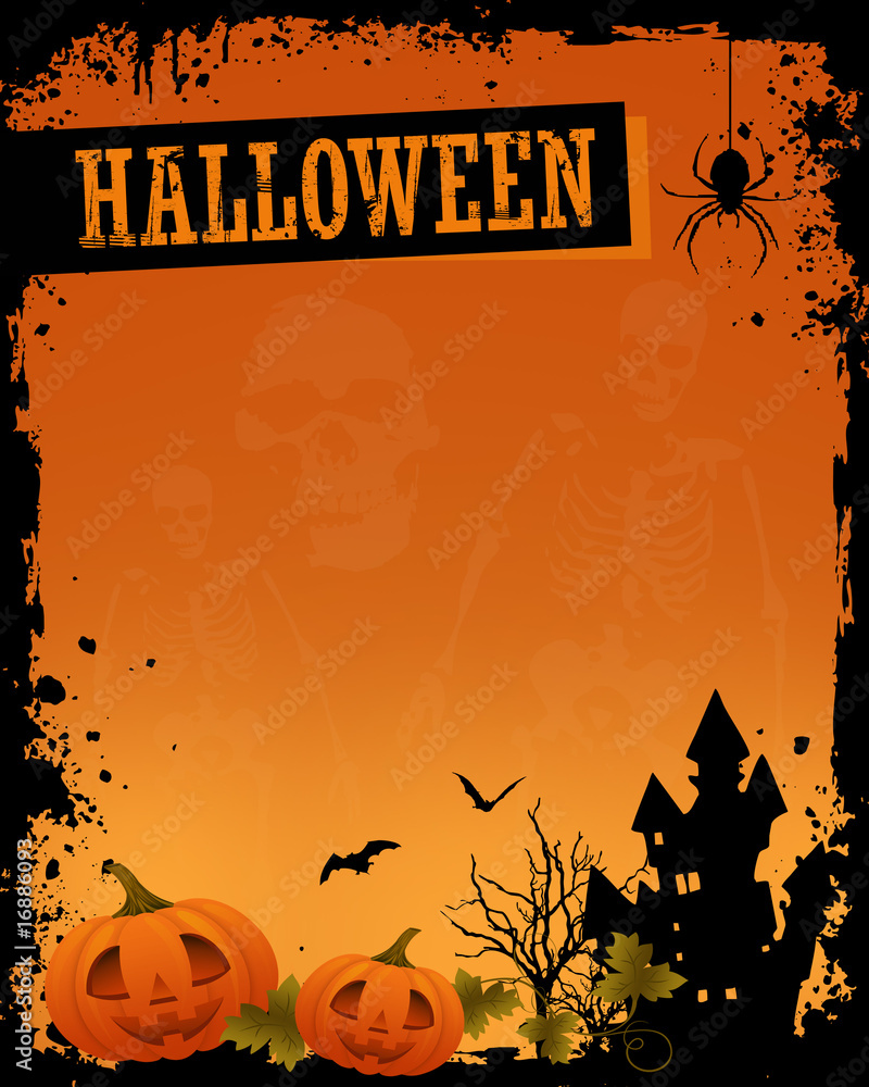 Obraz premium Halloween background