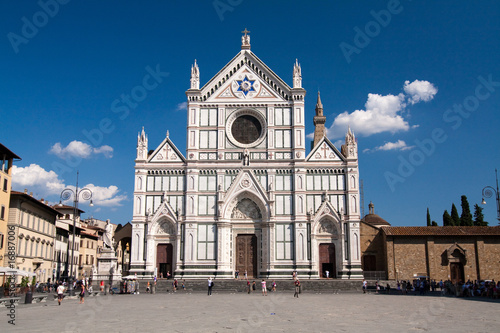 Santa Croce Florenz Toskana Italien