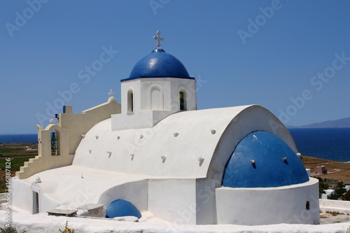 Eglise orthodoxe à Santorin