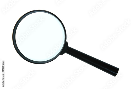 Magnifying glass.