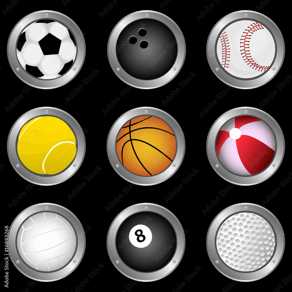 Fototapeta premium sport balls