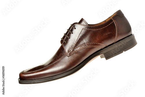 shoe a brown leather