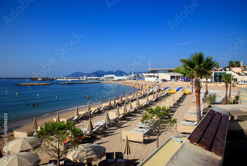 beach in Cannes France