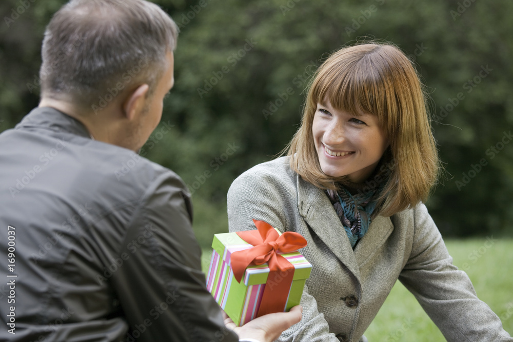 Fotografie gift box for woman