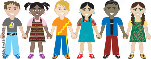 Kids Holding hands 3