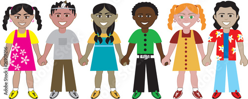 Kids Holding hands 2