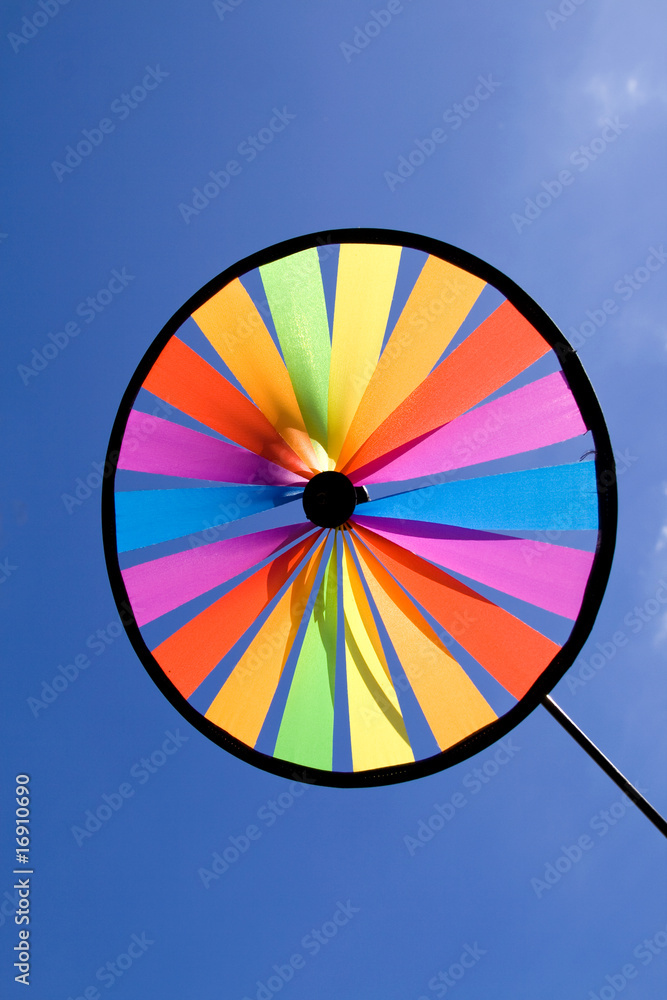 Obraz premium Windspiel im Garten