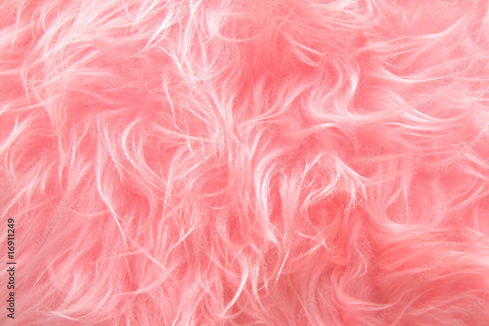 Pink Shaggy Artificial Fur Pink Shaggy Artificial Fur