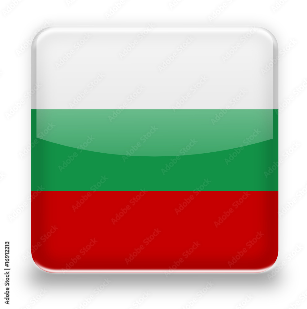 Fototapeta premium Bulgarien Fahne
