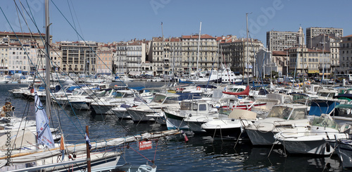 Obraz na płótnie Vieux port de Marseille w salonie