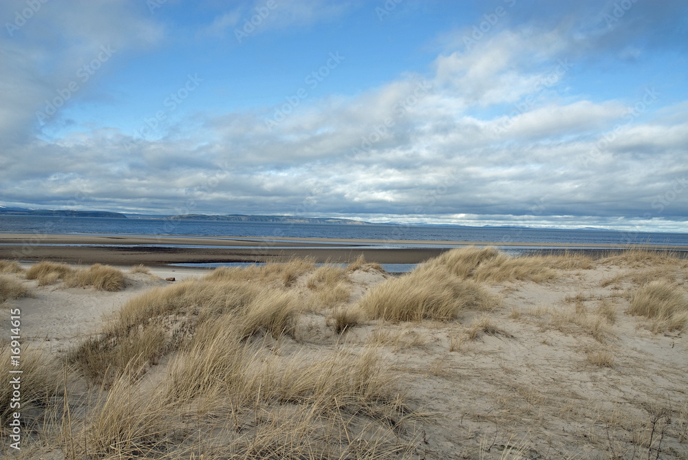 Nairn Beach the highlands in Scotland Nairn Beach the highlands in Scotland