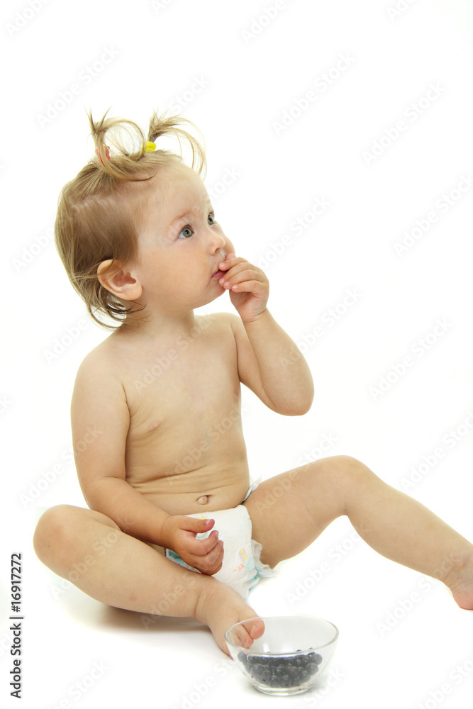 Portrait of adorable baby Portrait of adorable baby