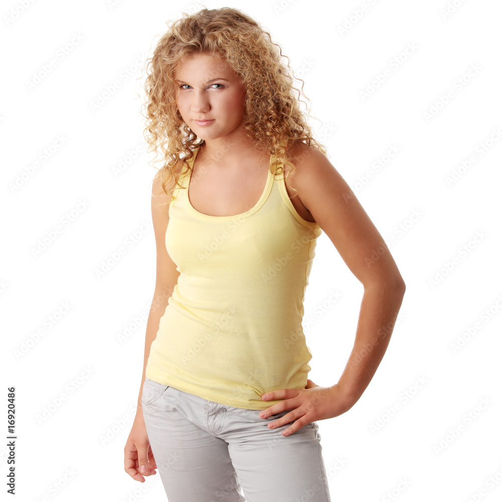 Pudgy caucasian girl Pudgy caucasian girl